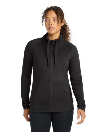 Sport-Tek &#174; Women's Sport-Wick &#174; Stretch Full-Zip Jacket. LST852