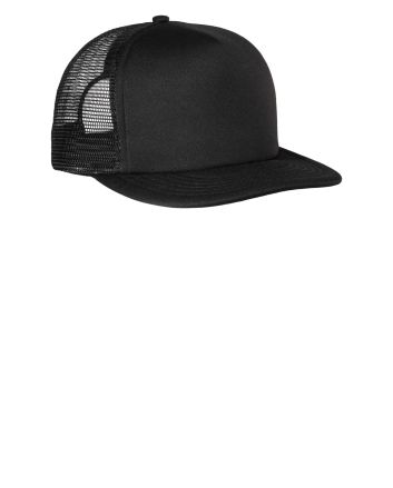 District &#174; Flat Bill Snapback Trucker Cap. DT624