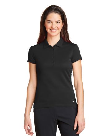 Nike Women's Dri-FIT Solid Icon Pique Modern Fit Polo.  746100