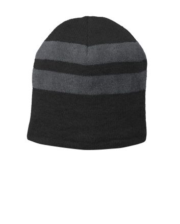 Port Authority &#174; Fleece-Lined Striped Beanie Cap. C922