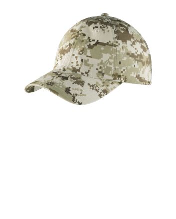 Port Authority &#174; Digital Ripstop Camouflage Cap. C925