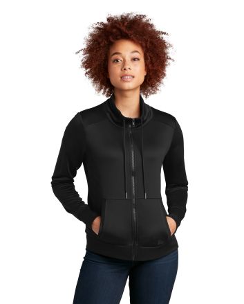 New Era &#174;  Women's Performance Terry Full-Zip Cowl LNEA530