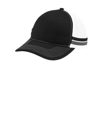 Port Authority &#174; Two-Stripe Snapback Trucker Cap. C113