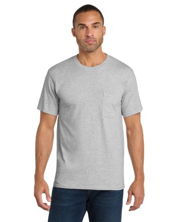 Port & Co &#153; Core Cotton Pocket Tee. PC54P