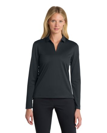 Nike Women's Dri-FIT Micro Pique 2.0 Long Sleeve Polo NKDC2105