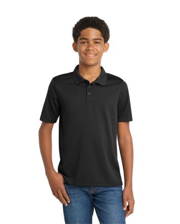 Sport-Tek &#174;  Youth PosiCharge &#174;  RacerMesh &#174;  Polo. YST640