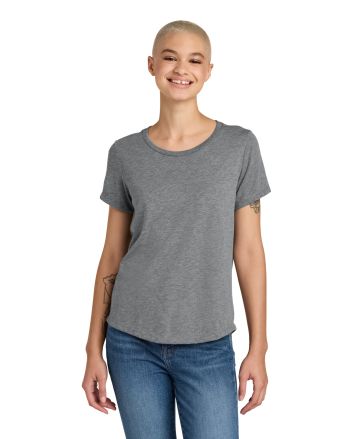 Allmade &#174; Women's Relaxed Tri-Blend Scoop Neck Tee AL2015