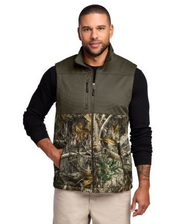 Russell Outdoors &#153; Realtree &#174; Atlas Colorblock Soft Shell Vest RU604