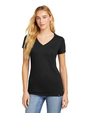 New Era  &#174;  Women's Heritage Blend V-Neck Tee. LNEA101