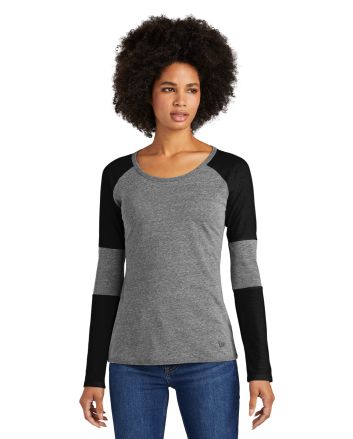 New Era  &#174;  Ladies Tri-Blend Performance Baseball Tee. LNEA132
