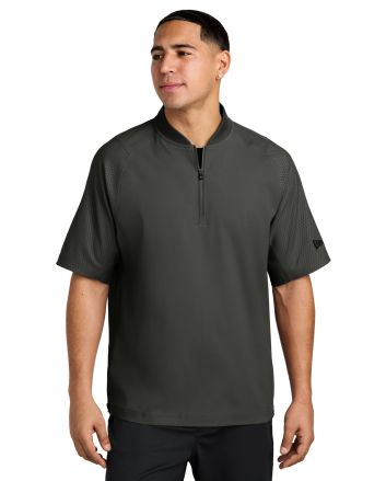 New Era  &#174;  Cage Short Sleeve 1/4-Zip Jacket. NEA600