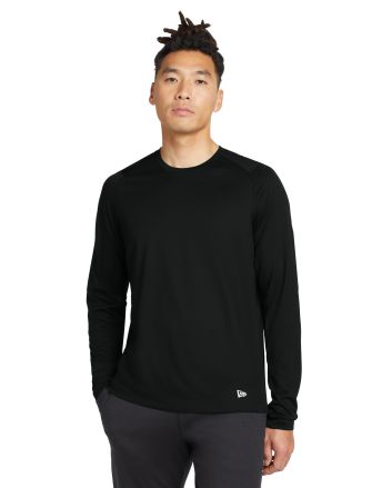 New Era  &#174;  Series Performance Long Sleeve Crew Tee. NEA201