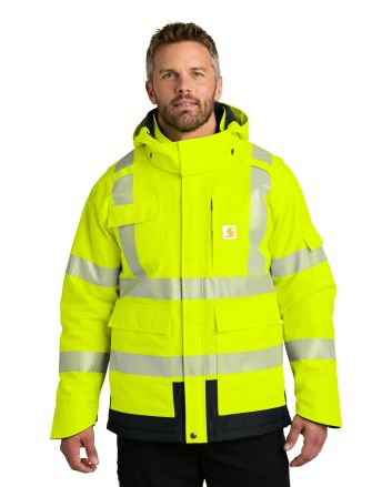 Carhartt ® ANSI 107 Class 3 Waterproof Heavyweight Insulated Jacket CT106694