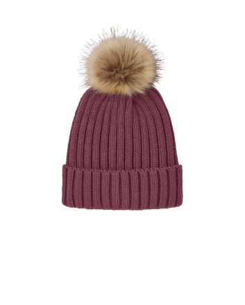 Port Authority &#174; Faux Fur Pom Beanie C990