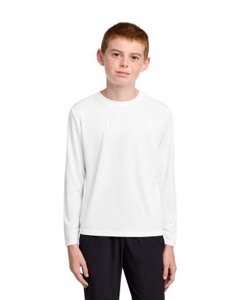 Port & Co &#153; Youth Long Sleeve Performance Tee PC380YLS