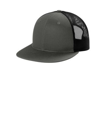 Port Authority &#174; Snapback Flat Bill Trucker Cap C407