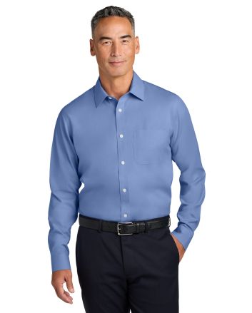 Brooks Brothers ® Wrinkle-Free Stretch Pinpoint Spread Collar Shirt BB18012