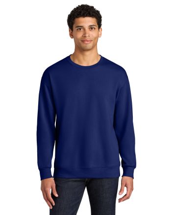 Jerzees Ultimate &#153; Unisex CVC Ring Spun Crewneck Sweatshirt IC48M