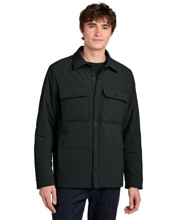 MiiR &#174;  Sashiko Stretch Puffy Shacket MRA444