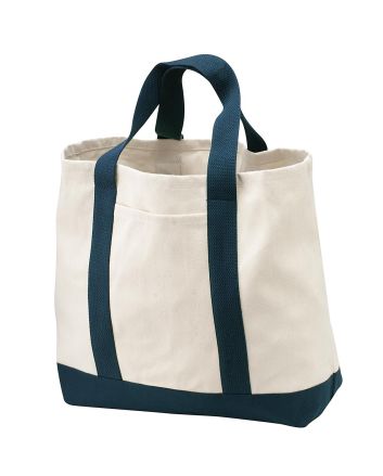 Port Authority &#174; - Ideal Twill Two-Tone Shopping Tote. B400
