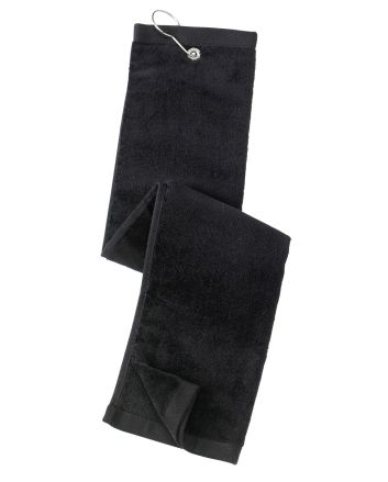 Port Authority &#174;  Grommeted Tri-Fold Golf Towel.  TW50