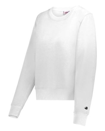 Badger Sport LADIES ATHLETIC FLEECE CROP CREW 126300