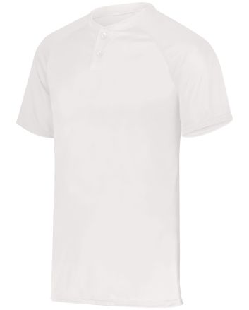 Augusta Sportswear Attain Wicking Two-Button Baseball Jersey 1565