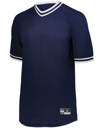 Holloway Retro V-Neck Baseball Jersey 221021