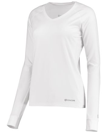 Holloway Ladies Electrify Long Sleeve Tee Powered by Coolcore® 222770