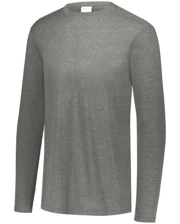 Augusta Sportswear Youth Tri-Blend Long Sleeve Tee 3076