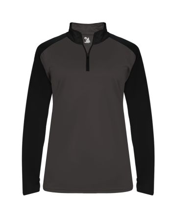 Badger Sport LADIES ULTIMATE SOFTLOCK™ 1/4 ZIP PULLOVER 400800