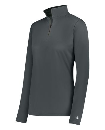 Badger Sport LADIES B-CORE 1/4 ZIP PULLOVER 410300
