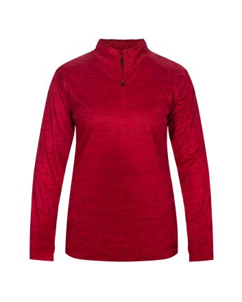 Badger Sport TONAL BLEND LADIES' 1/4 ZIP 417300