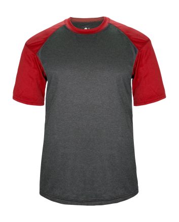 Badger Sport SPORT HEATHER TEE 434100