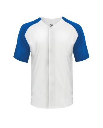 Badger Sport TRI-BLEND FULL BUTTON TEE 495000