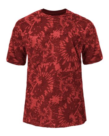 Badger Sport TIE-DYE TRI-BLEND TEE 497500