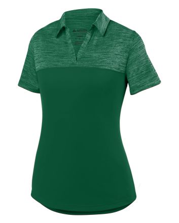 Augusta Sportswear Ladies Shadow Tonal Heather Polo 5413