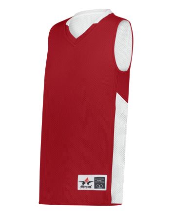 Alleson Athletic Ladies Single Ply Reversible Jersey 589RSPW