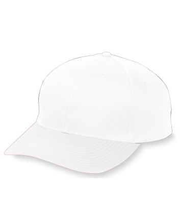 Augusta Sportswear Youth Six-Panel Cotton Twill Low-Profile Cap 6206
