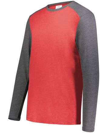 Augusta Sportswear Youth Gameday Vintage Long Sleeve Tee 6882