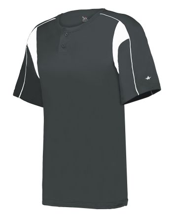 Alleson Athletic PRO PLACKET BASEBALL JERSEY 793700