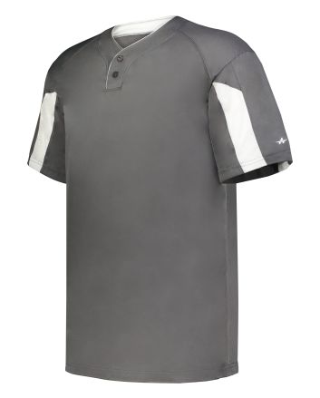 Alleson Athletic STRIKER TWO-BUTTON BASEBALL JERSEY 797600