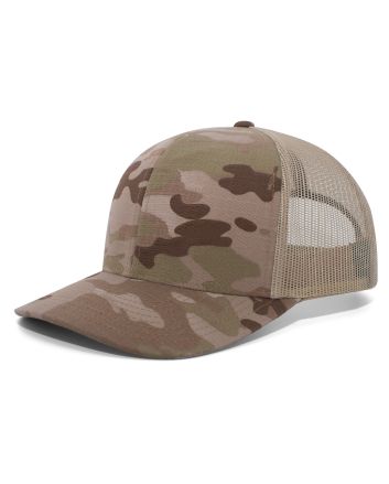 Pacific Headwear Multicam® Trucker Snapback Cap M08
