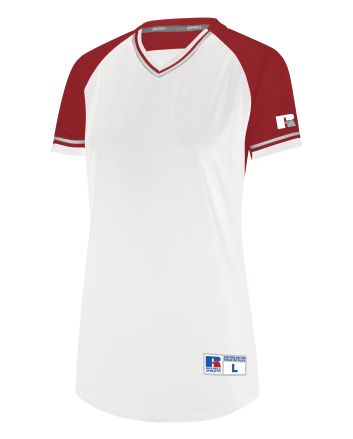 Russell Ladies Classic V-Neck Jersey R01X3X