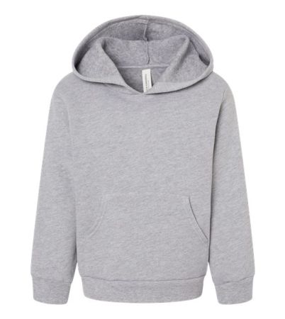 BELLA + CANVAS Toddler Sponge Fleece Pullover Hoodie Sweatshirt 3719T