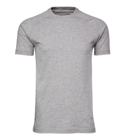BELLA + CANVAS Men's Heather CVC Raglan Tee 3201C
