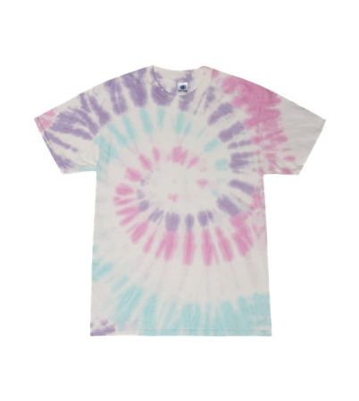 Colortone Youth Multi-Color Tie-Dyed T-Shirt 1000Y