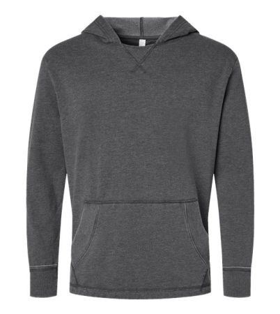 LAT Unisex Vintage Wash Hoodie Sweatshirt 6936
