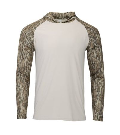 Paragon Men's Biloxi Performance Colorblocked Hooded Long Sleeve T-Shirt 241P