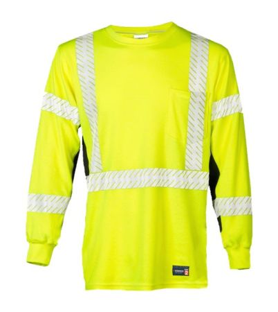 Kishigo Unisex Tall FR Long Sleeve T-Shirt F506T